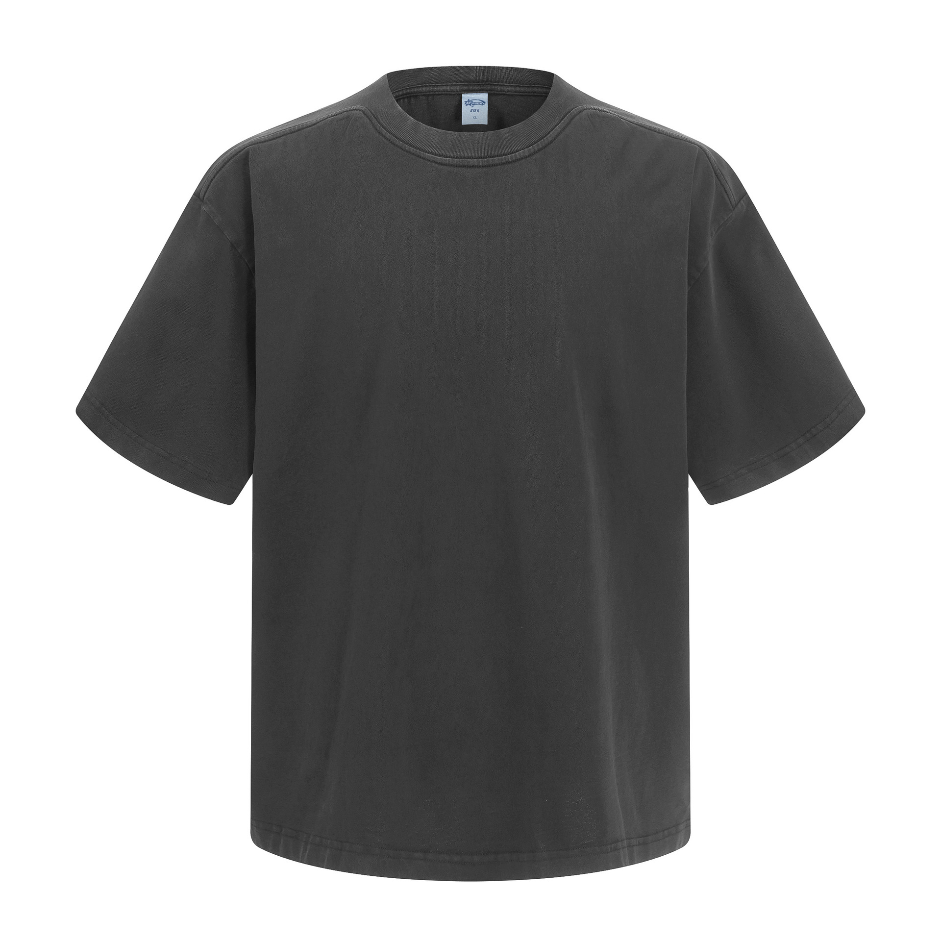 Playera Retro Desgastada para Hombre de Algodón, Transpirable y Absorbente de Sudor para Uso Casual