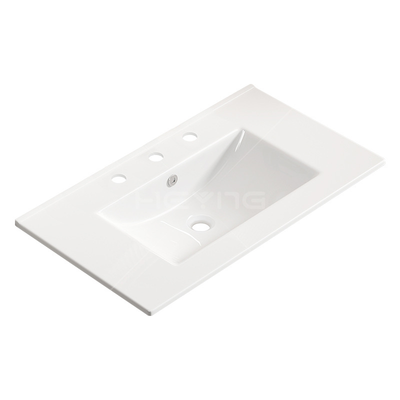 Exportaciones transfronterizas de cerámica de tres orificios de grifo en un baño gabinete de baño lavabo de inodoro certificación CE comercio exterior