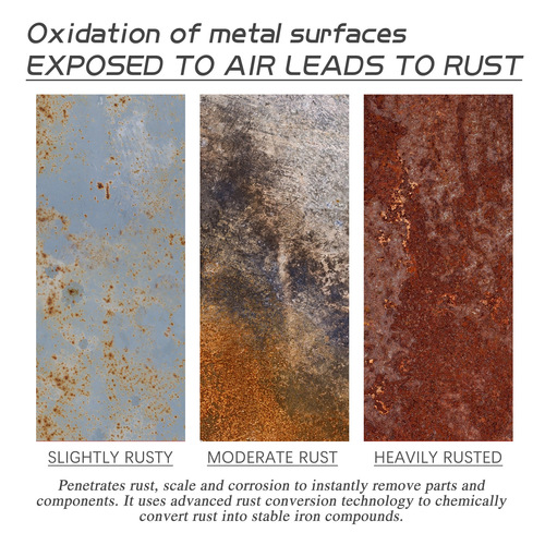 Rayhong anti-rust conversion agent spray car wheel tire rim door lock cleaning rust removal refurbishment lubricant