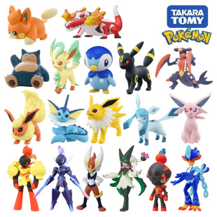 TOMY Domica Pokemon Pokemon Hand-made Model MS-54 Red Lotus Armor Riding Cangyan Blade Ghost Doll