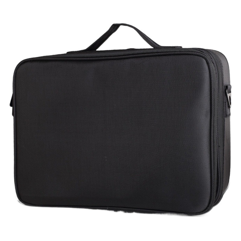Bolsa de cosméticos profesional de gran capacidad tatuaje bordado maquillaje de uñas multifuncional partición portátil Caja de Herramientas bolsa de almacenamiento de maquillaje