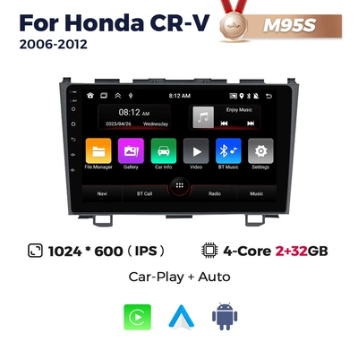 For 06-11 Honda CRV DVD Navigation - m95s-232-quad-core-wifi-version