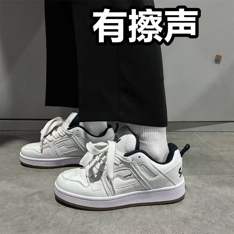 Korean-style 2026 spring new ins-style niche versatile sneakers chic women's thick-soled sports shoes for students