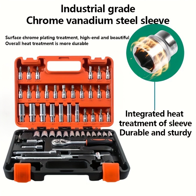 35/37/45/52/898 1 Tool Set 35pcs Professional 1/2in Herramientas de mantenimiento