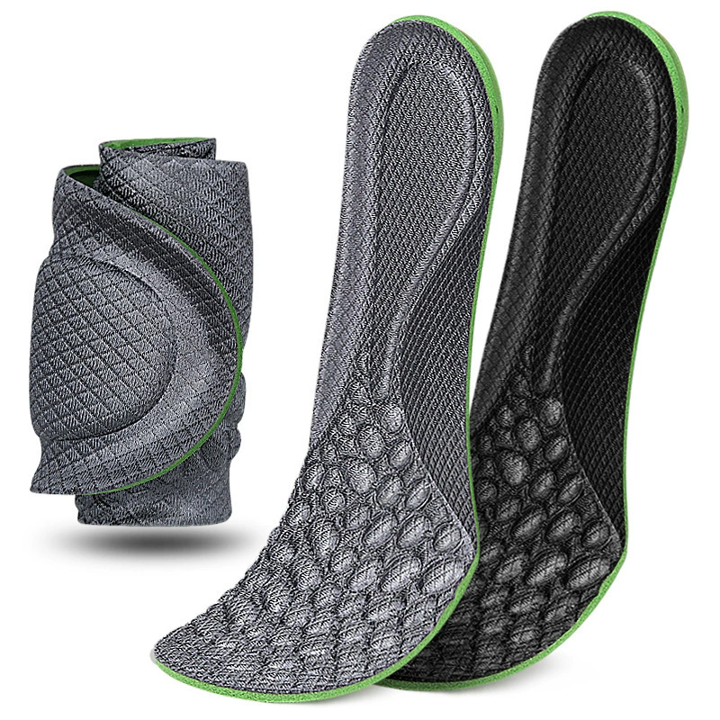 Мужская и женская утолщенная баскетбольная Беговая АРКА, амортизирующая стелька, дышащая, впитывающая пот, Массажная Военная тренировочная полная подушка