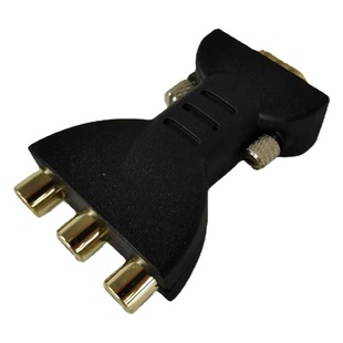 Адаптер VGA в RCA Материнский преобразователь VGA Revolution 3RCA VGA в AV трехцветный адаптер разностной линии