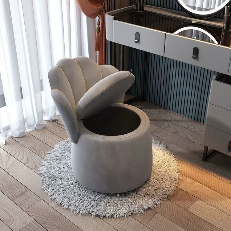 Легкий экстравагантный интернет красный косметический стул