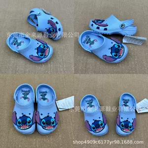 Мультяшные детские нескользящие тапочки в стиле Crocs пляжная обувь дышащая обувь мюли