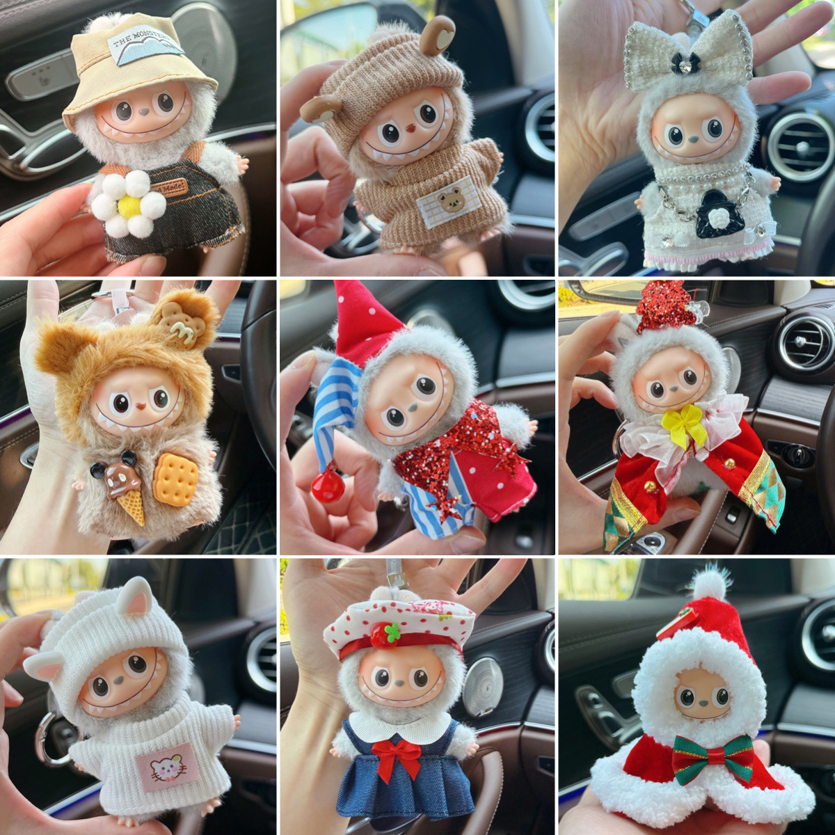 In-Stock Clothing Only Suitable for 4Th Generation Mini Version Labubu 4.0 Baby Clothes Mini Version Labubu Fourth Generation Secret Code