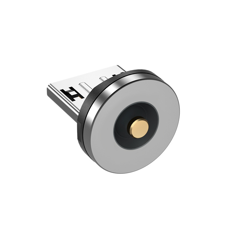 540 teléfono móvil cable de datos magnéticos codo Android fuerte imán carga cable adaptador typeec a línea magnética