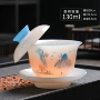 陶瓷手绘泡茶釉下彩泡茶器