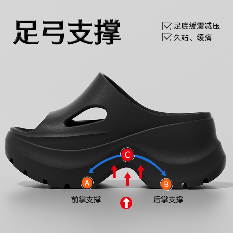 2026 Small Size Thick-Soled Height-Increasing Sandals for Women, Summer Outdoor Anti-Odor 7cm Thick-Soled Beach Sandals for Women 2026 Small Size Thick-Soled Height-Increasing Sandals for Women, Summer Outdoor Anti-Odor 7cm Thick-Soled Beach Sandals for Women