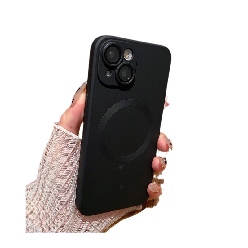 Apple 17 磁気吸着式スマホケース マットシリコン 15promax 全面保護 iPhone16 保護ケース 14 新型|undefined