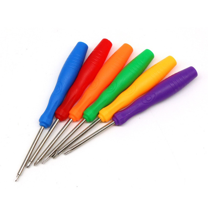 迷你2.0+字/-字型梅花批头小号螺丝刀起子拆机玩具配送水晶螺丝批