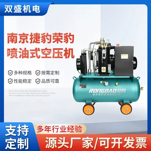 Nanjing Jaguar Air Compressor 220V Built-In Silent Oil-Free Small Air Pump Industrial-Grade Auto Repair Painting Low-Noise