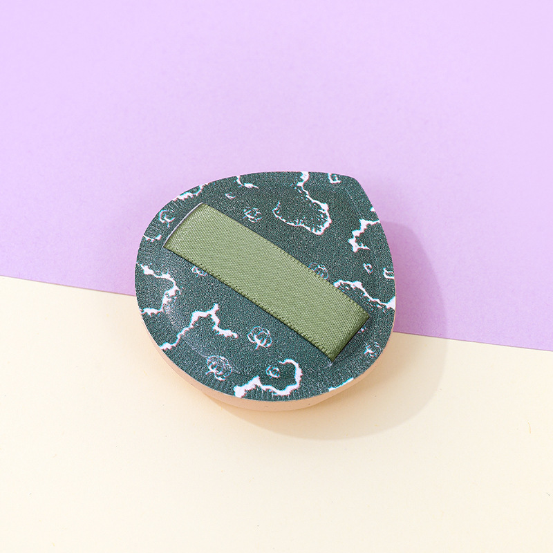 Puff de algodón de azúcar personalizado de fábrica, no coma polvo, esponja de maquillaje, huevo de belleza, gota de agua sin látex, colchón de aire grueso al por mayor
