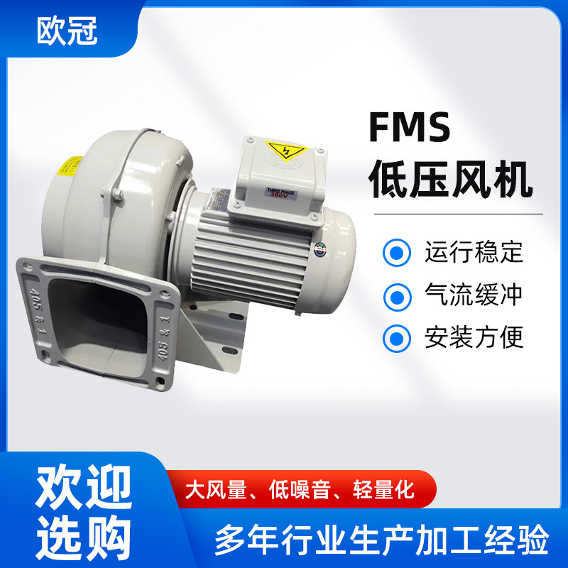现货FMS低压风机 烟台厂家供应漩涡气泵工业散热鼓风机设备