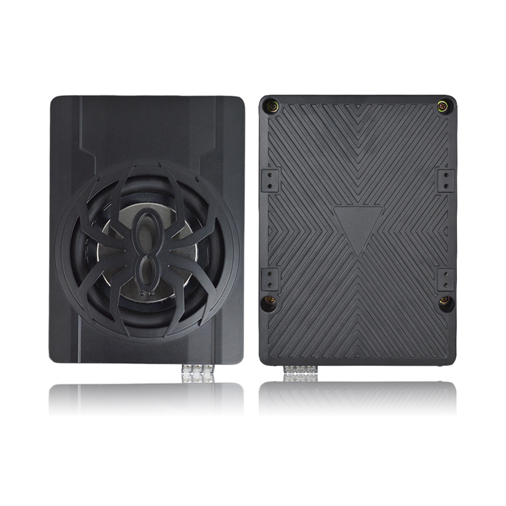Car Modification Spider Car Subwoofer 6inch Subwoofer Modified Ultra-Thin Under-Seat 800W Active Amplifier