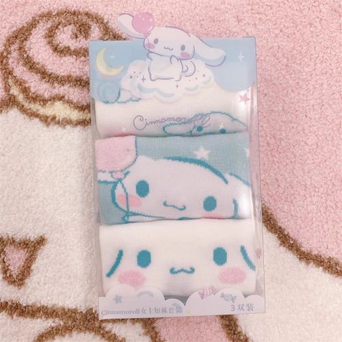 Korean Summer Dongdaemun Socks Cute Jade Dog Socks Cartoon Boat Socks Women's Kuromi Socks