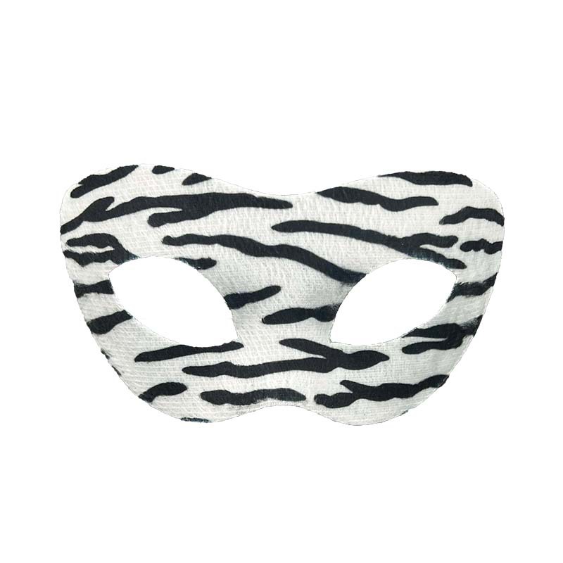 Nueva máscara de estriado animal de Halloween máscara de zebra tigre máscara de girafa máscara de baile