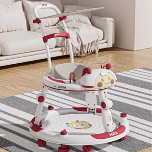 Baby walker anti-o-leg anti-rollover 6 to 18 months walker baby multi-function anti-fall toddler cart