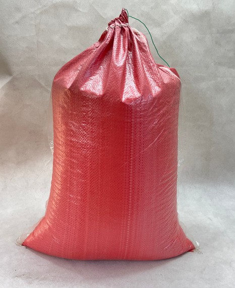 Bolsa tejida impermeable laminada con cordón, bolsa de embalaje para paquetes de mensajería reforzada, bolsa de almacenamiento para ropa y equipaje.