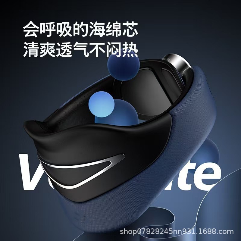 Cross-Border Popular Neck Massager, Massage Pillow, Ems Pulse Hot Compress Three-In-One Cervical Spine Massager