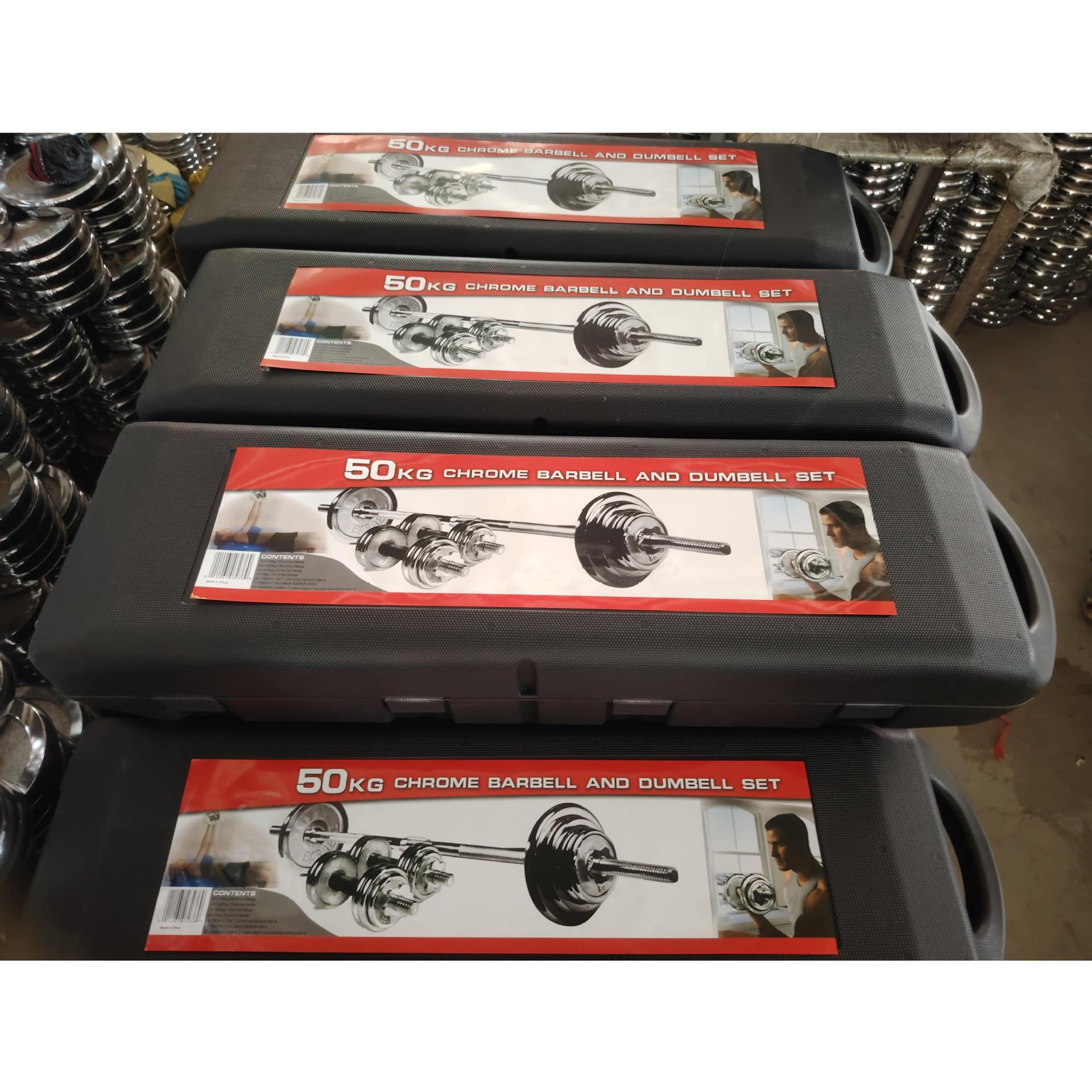 Bemalte Hanteln Hantelstange Mehrzweck-Set Hantelstange Hanteln Hantelstangen-Teil bemaltes Hanteln-Set Box Herren Fitness-Training