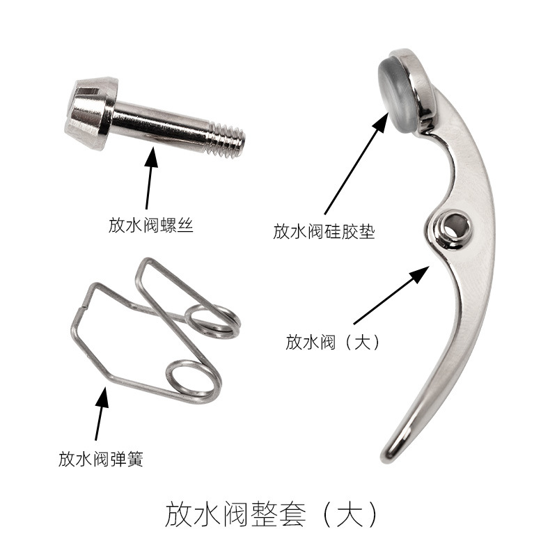 Repuestos para trompeta en Si♭, juego completo de válvulas, resortes y mecanismos universales.