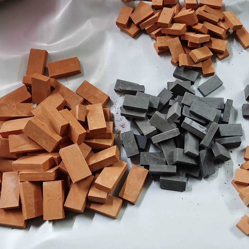 Миниатюрные аксессуары для игрушек, масштаб 1:12, 16, 35, модель красных кирпичей, миниатюрная сцена строительной площадки, зеленые кирпичи