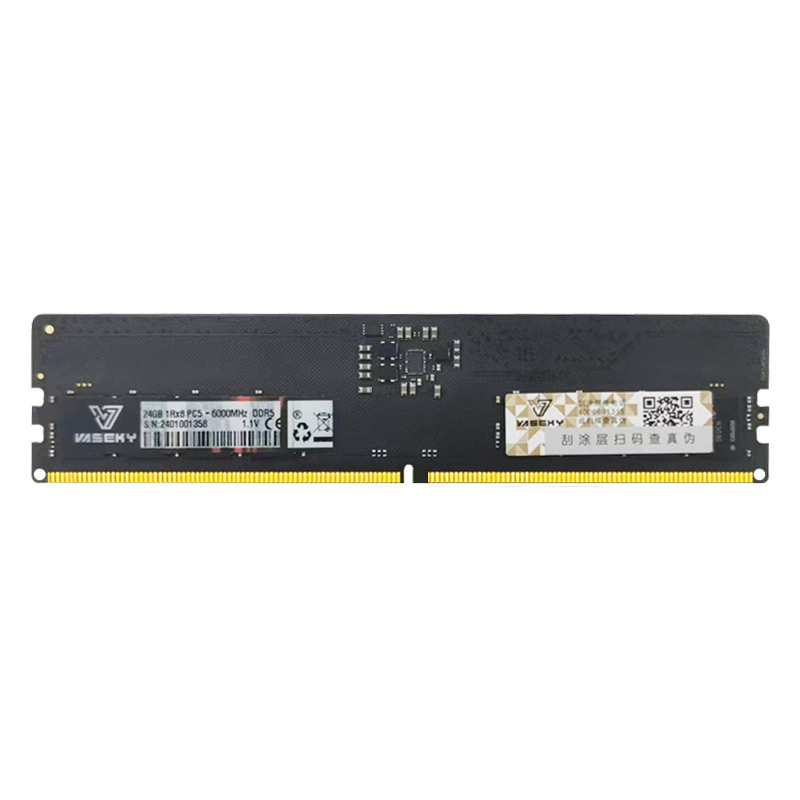 Память для настольного компьютера (Vaseky) DDR5, 32ГБ 288-пинов, 4800–6400 МТ/с, черная печатная плата