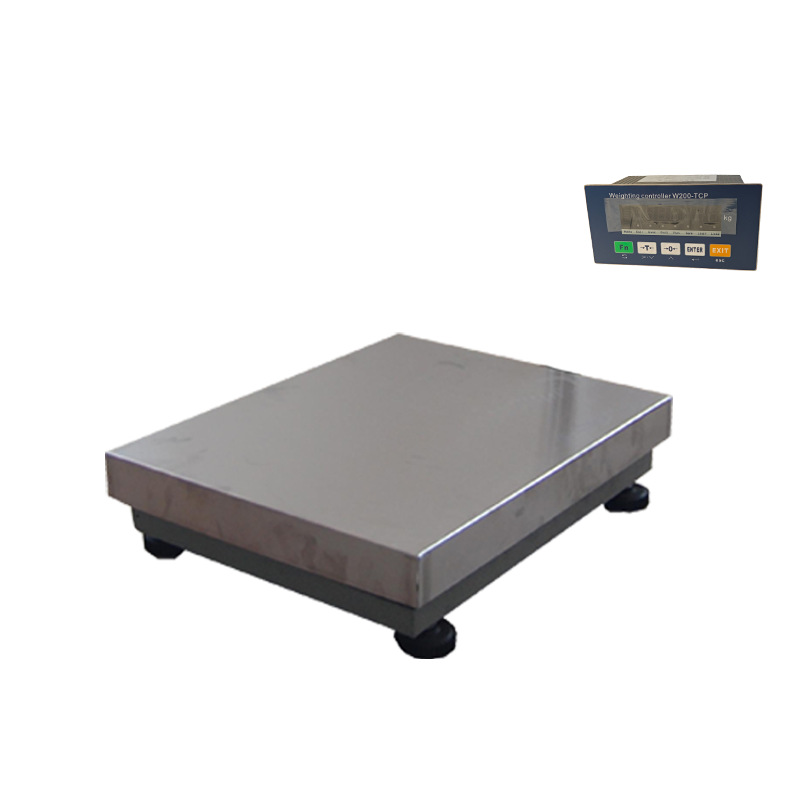 Electronic Platform Scale 10kg 100kg 200kg Communications DP485 RTU 4-20mA Output External Control