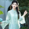 2928 sky blue top