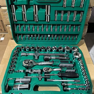 Repair and Car Maintenance Kit, Mühərrik tənzimləmə alətləri - 94-piece-72-tooth-auto-repair-socket-wrench-set
