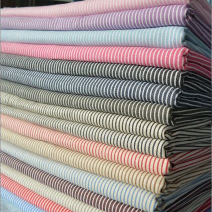 全棉织条纹牛仔布料手袋箱包帽鞋子沙发面料原布牛仔裤扎染薄款