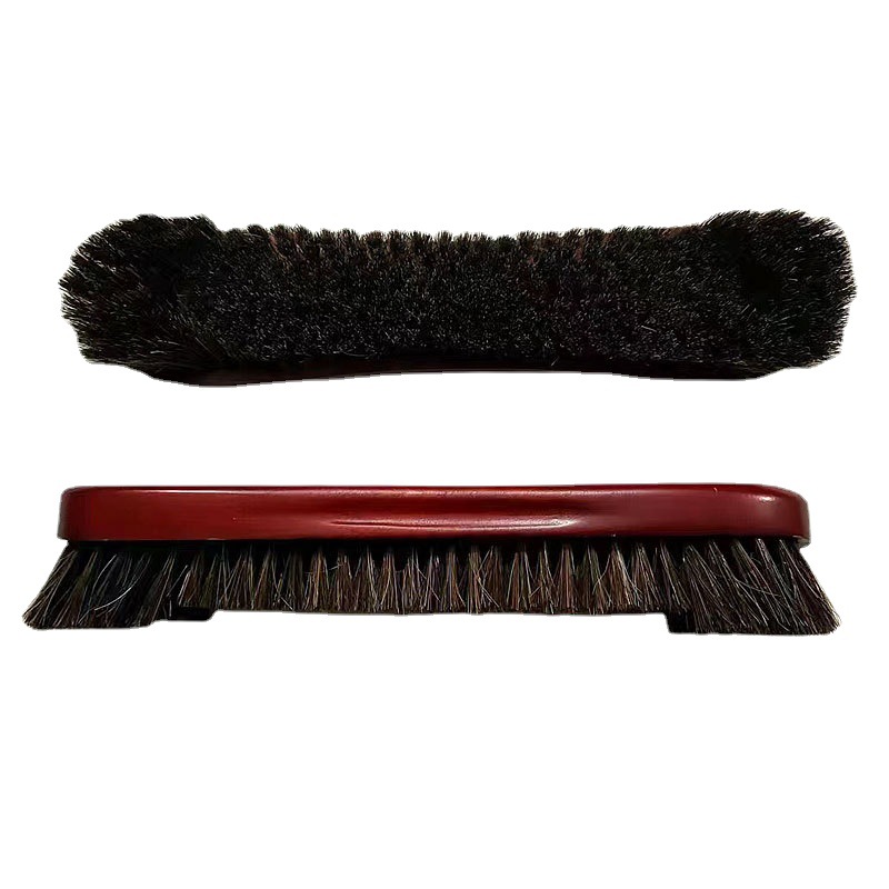 12 pulgadas vino rojo cepillo mesa de billar Taini limpieza universal y herramienta de limpieza Lotus caballo pelo cintura cepillo