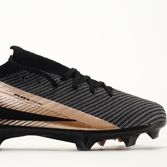 Putian Foreign Trade Pure Original Assassin 16Th Generation White and Blue Built-In Full Air Cushion Waterproof Knit Fg Football Shoes Cross-Border