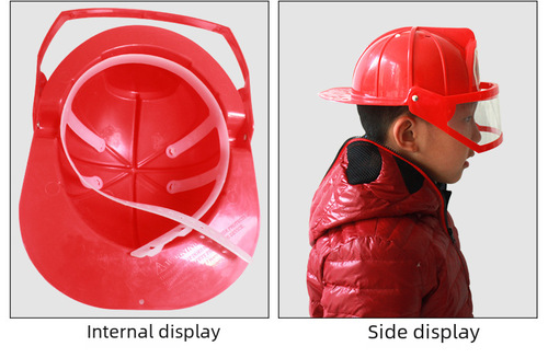 Costume party props, party hat props, fire props, safety helmet, children and adult fire hats