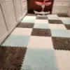 White+light blue+gray