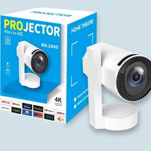 跨境2025新款Z11投影仪超高清4K家庭影院蓝牙WiFi便携式智能炮筒