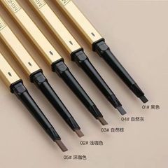 Mking pretty 新型スモールゴールドチップアイブロウペンシル 極細 防水・防汗・色落ちしない しっかりとした眉ペンシル