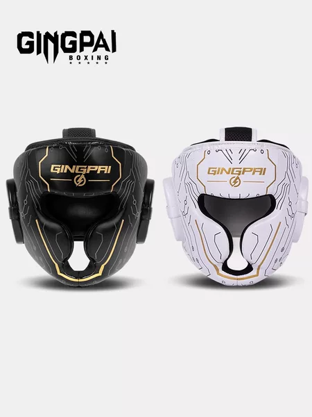 Professional Boxing Helmets for Adults, Children, Men and Women, Sanda Fighting Headgear, Muay Thai, Taekwondo Hats, Training Protective Gear