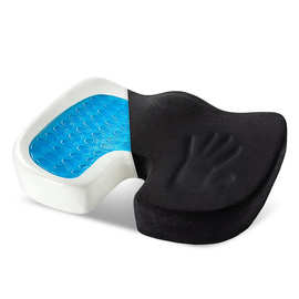 夏季U型坐垫 慢回弹记忆棉凝胶坐垫通用 办公室汽车美臀坐垫