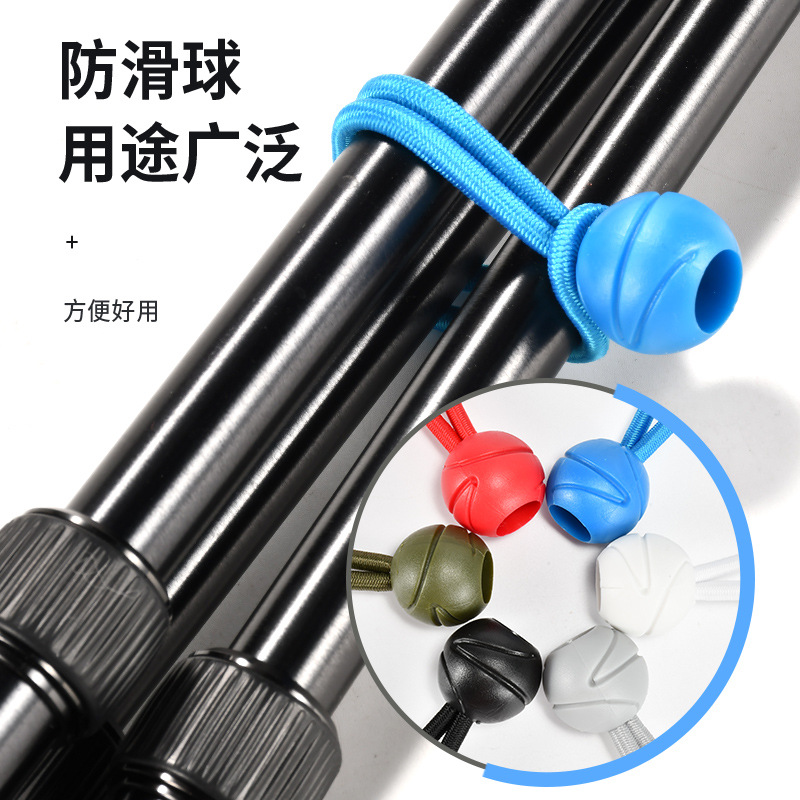 Carpa fija transfronteriza al aire libre de color bola de plástico almacena cuerda elástica trampolín cuerda de amarración de alambre de látex cuerda elástica