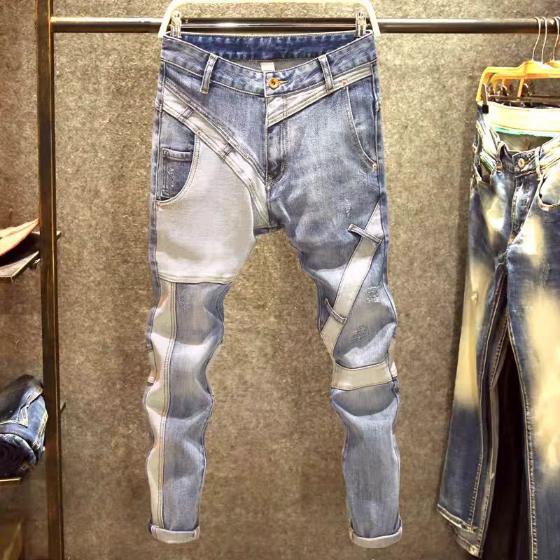 Autumn Japanese retro fashionable jeans