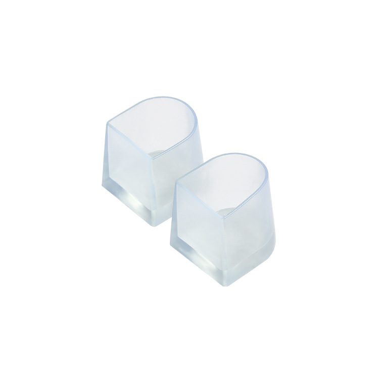 Transparent M size heel cover