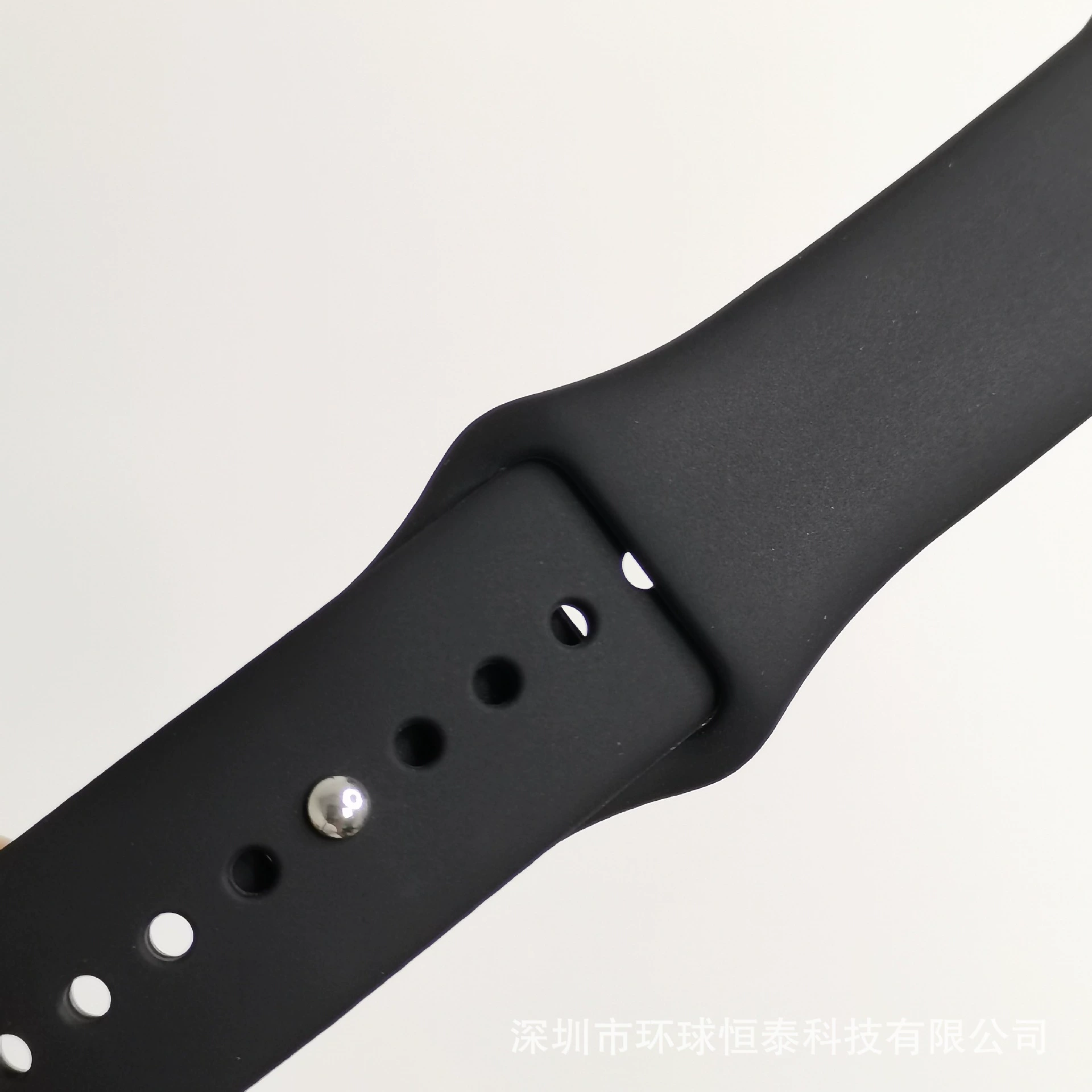 Плетёный силиконовый ремешок для часов (Apple, Nike), универсальная посадка, дышащая текстура