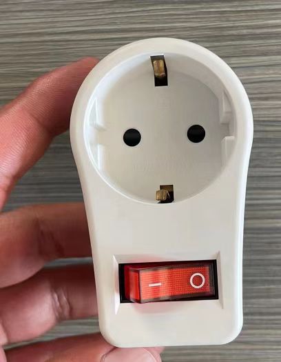 欧标（德式）一位带开关转换插