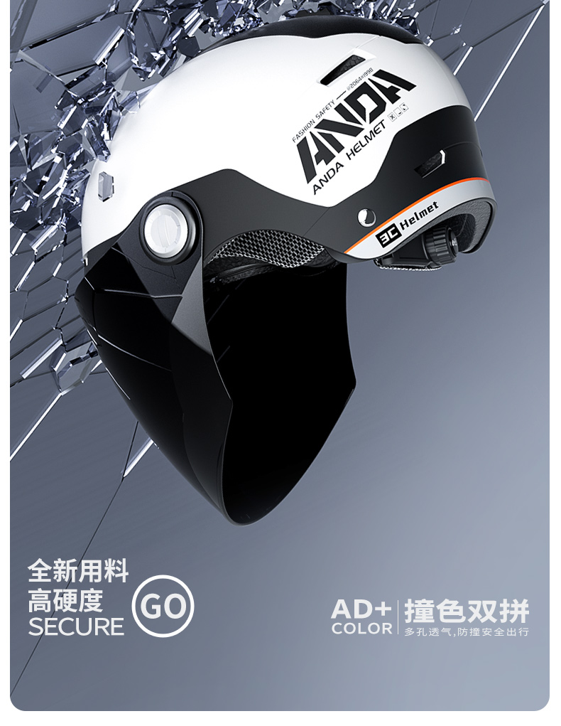New National Standard 3C Certified Electric Vehicle Helmet