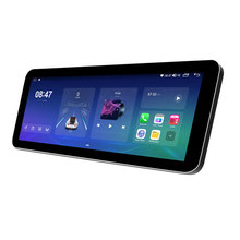 跨境12.3寸64GB八核安卓carplay车载导航WiFi汽车收音机智能车联